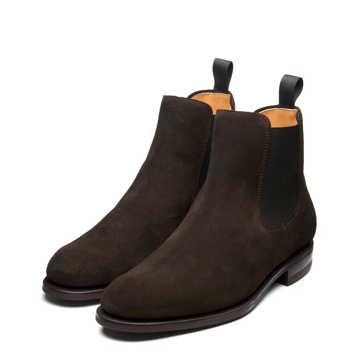 Brown Suede Chelsea Boot Chelsea Boot Tan Brown Suede | Thomas Bird | tblon.com main image 4