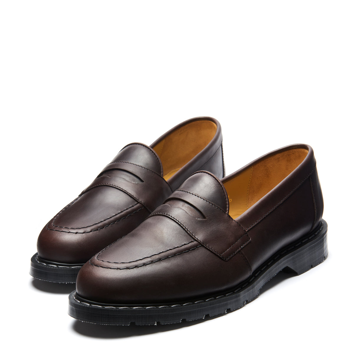 TTT_MSW × Solovair ローファー Brown Greasy Penny Loafer – NPS Solovair USA