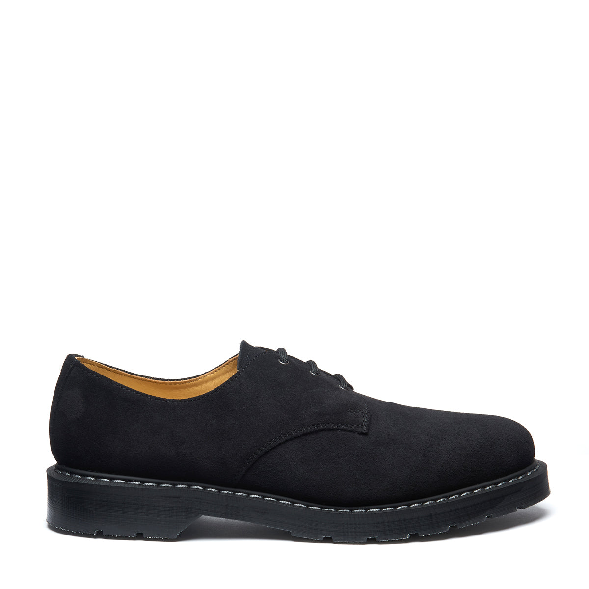 Dark Navy Suede 3 Eye Gibson Shoe – NPS Solovair USA