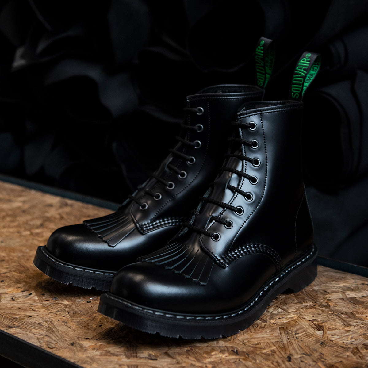 Solovair Hi-Shine Leather | Solovair | Handmade in England 
