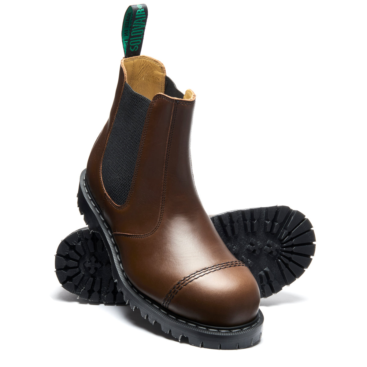 Gaucho Crazy Horse Steel Toe Dealer Boot | Solovair |Solovair