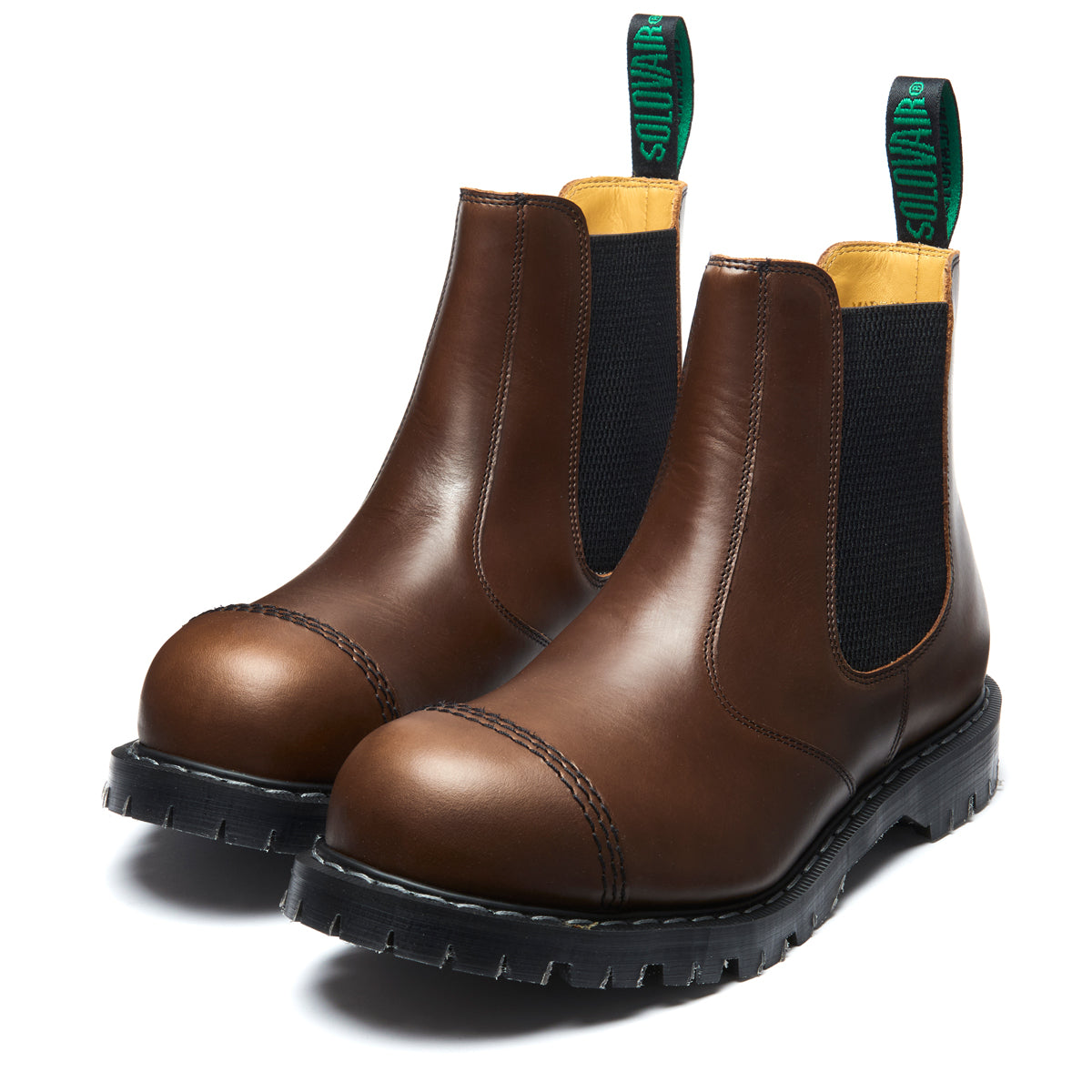 Gaucho Crazy Horse Steel Toe Dealer Boot | Solovair |Solovair