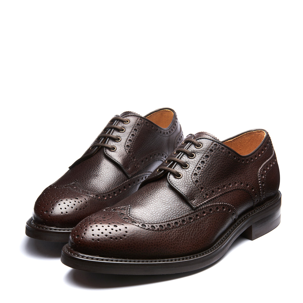 NPS Solovair | NPS | NPS Heritage | Shoes | Walnut Brown Grain-Calf 4 Eye Gibson Brogue Shoe 10 Mens / 11 Womens NPS Solovair | NPS | NPS Heritage | Shoes | Walnut Brown Grain-Calf 4 Eye Gibson Brogue Shoe 10 Mens / 11 Womens