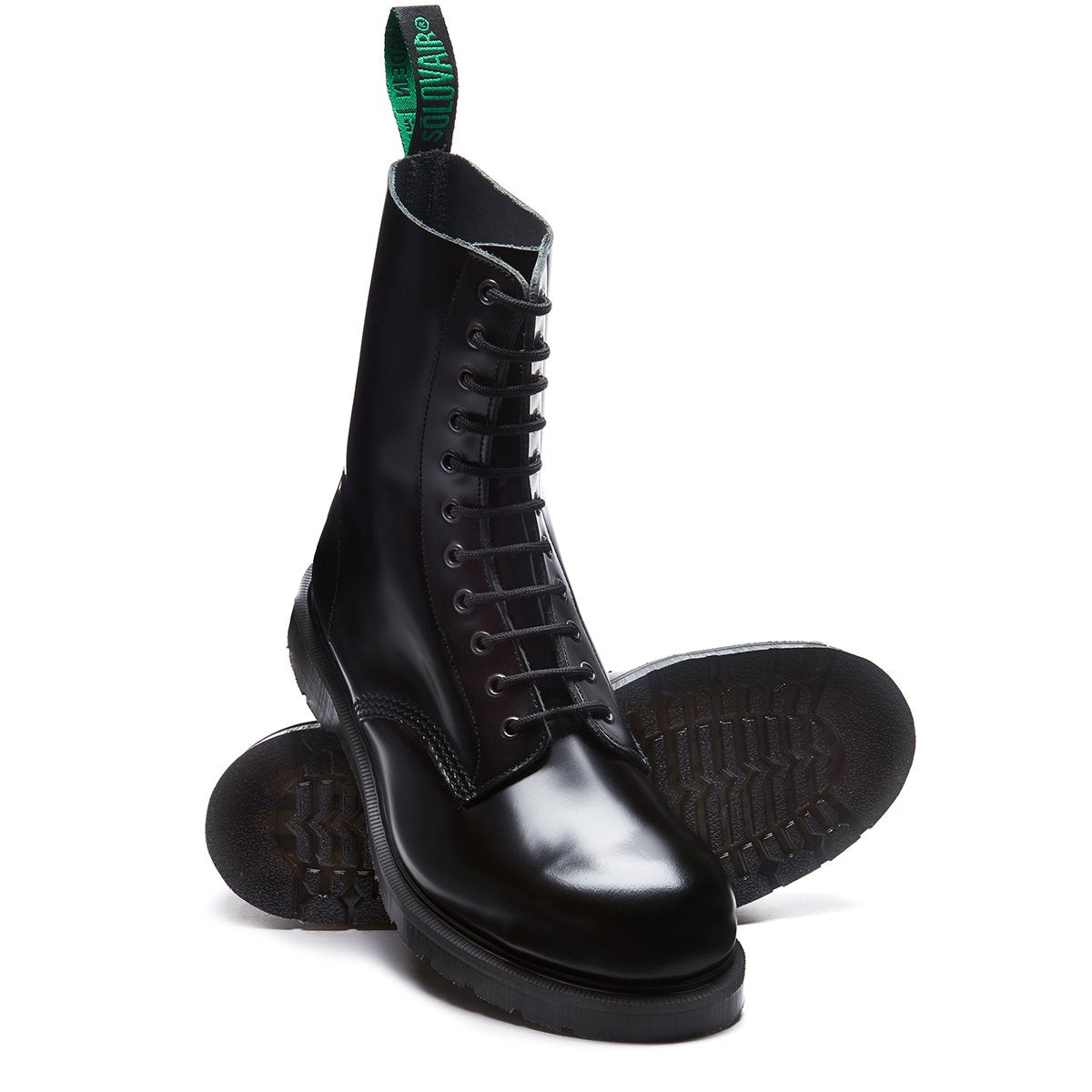 Highlander'' 11 Eye Steel Toe Derby Boot | Solovair | Handmade in