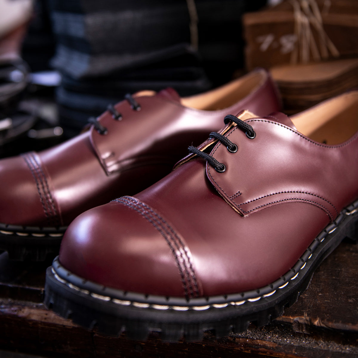 Derbies Homme Cuir Grainé Noir | Semelle Gomme | In Corio Derbies Homme Cuir Grainé Noir | Semelle Gomme | In Corio