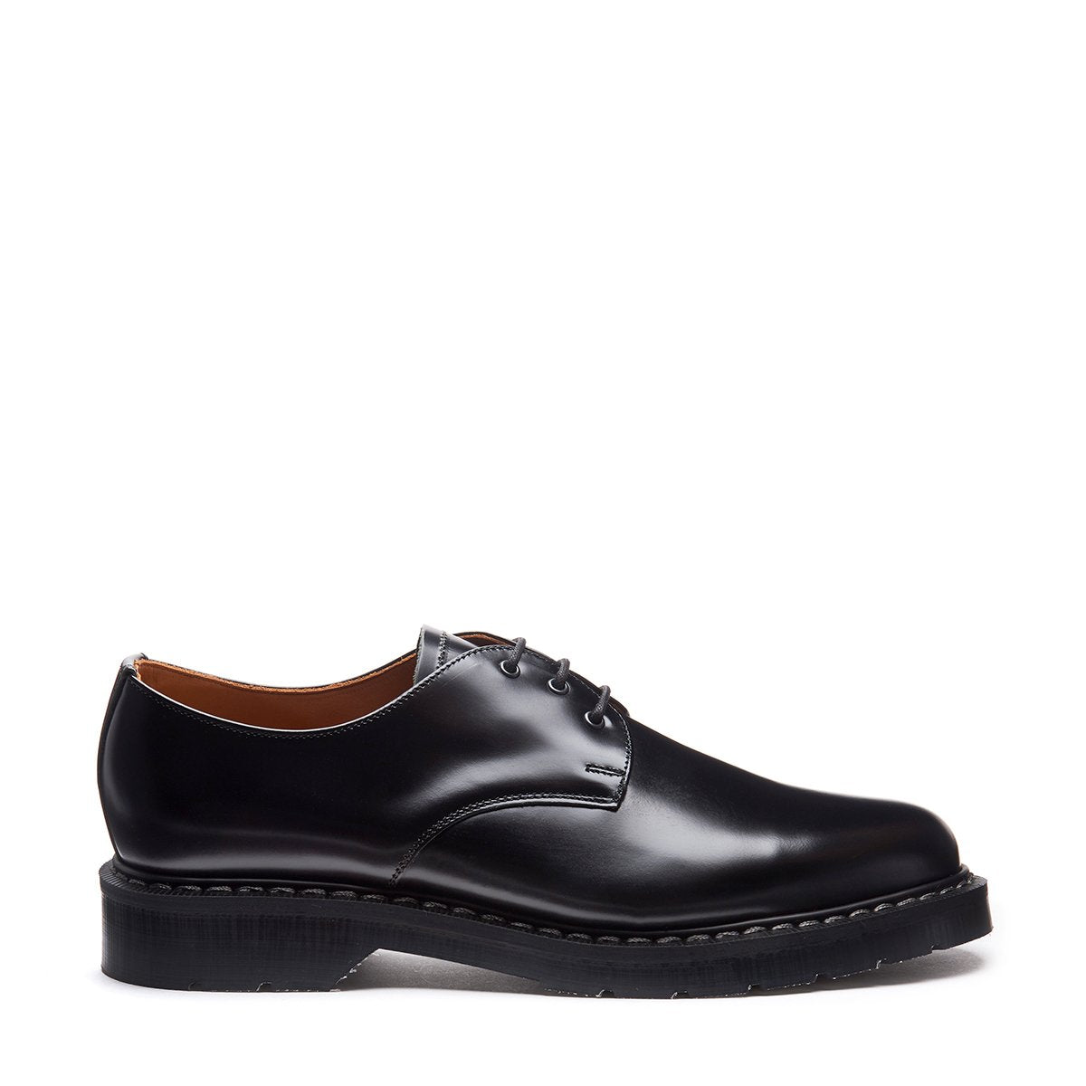 Black Hi-Shine Gibson Shoe | Solovair | Handmade in England – NPS