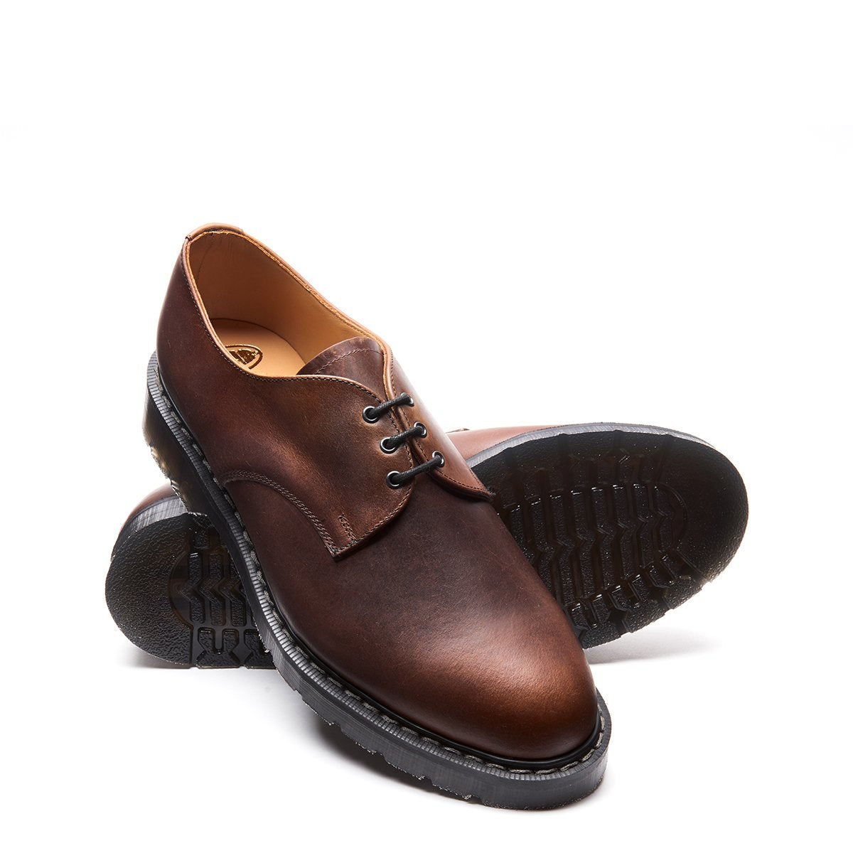 Gaucho Crazy Horse Gibson Shoe | Solovair | Handmade in England