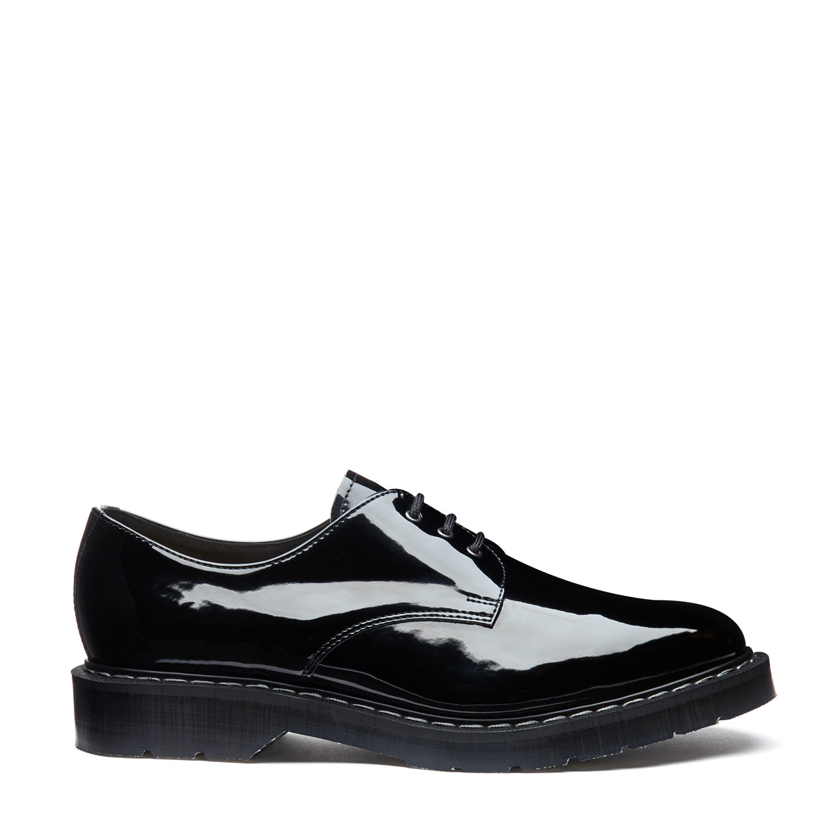 Black Patent Gibson Shoe | Solovair | Classic Collection