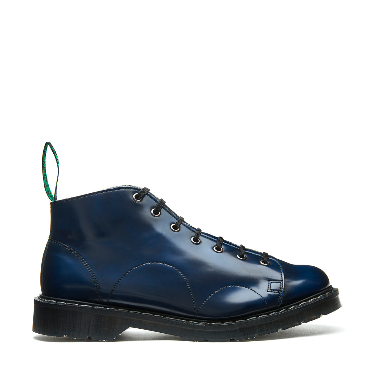 MHL./SOLOVAIR FIREMAN'S SHOES Size 4 Cowhide Shoes/Shoes black 4-0711G◎